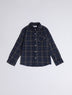 Boys L/S Check Casual Shirt