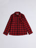 Boys L/S Check Casual Shirt