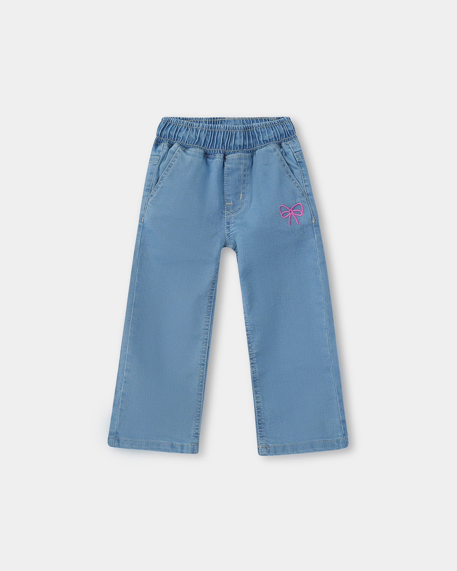 Girls Flared Denim