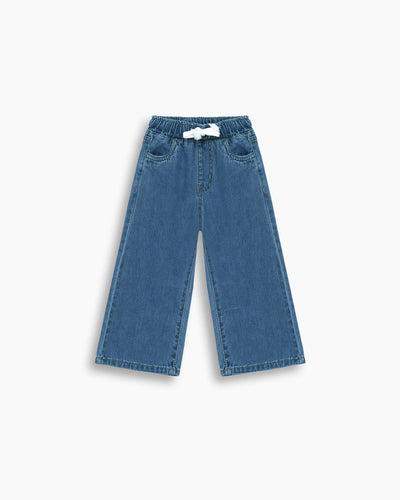 Girls Flared Denim