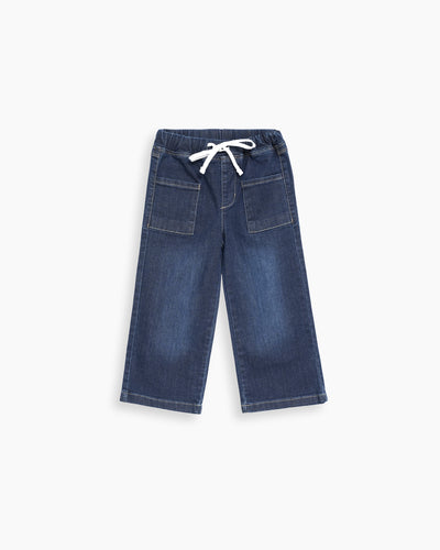 Girls Flared Denim