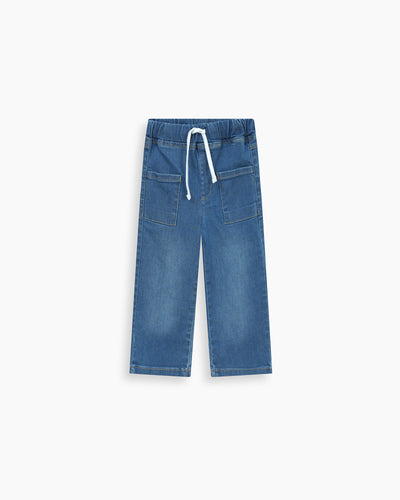 Girls Flared Denim