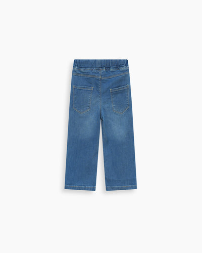 Girls Flared Denim