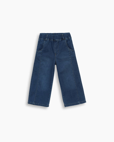 Girls Flared Denim