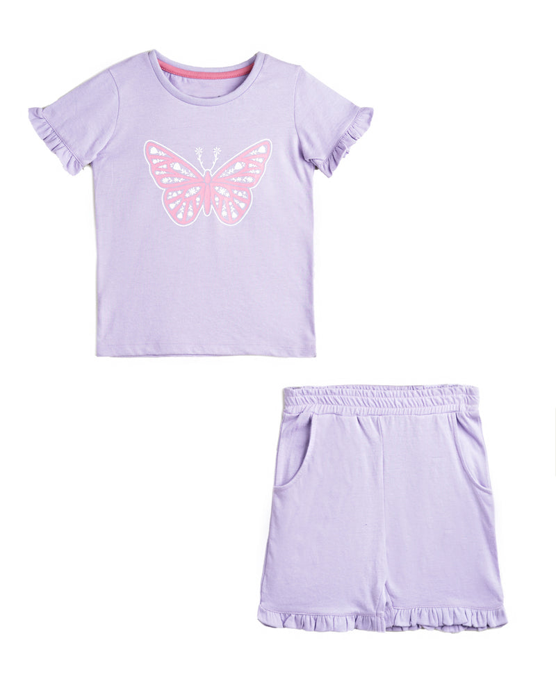 Girls Graphic Co-ord Set - Engine - Buy Now