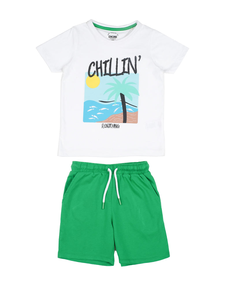 Boys 2 Piece Knit Suit - Engine - Buy Now