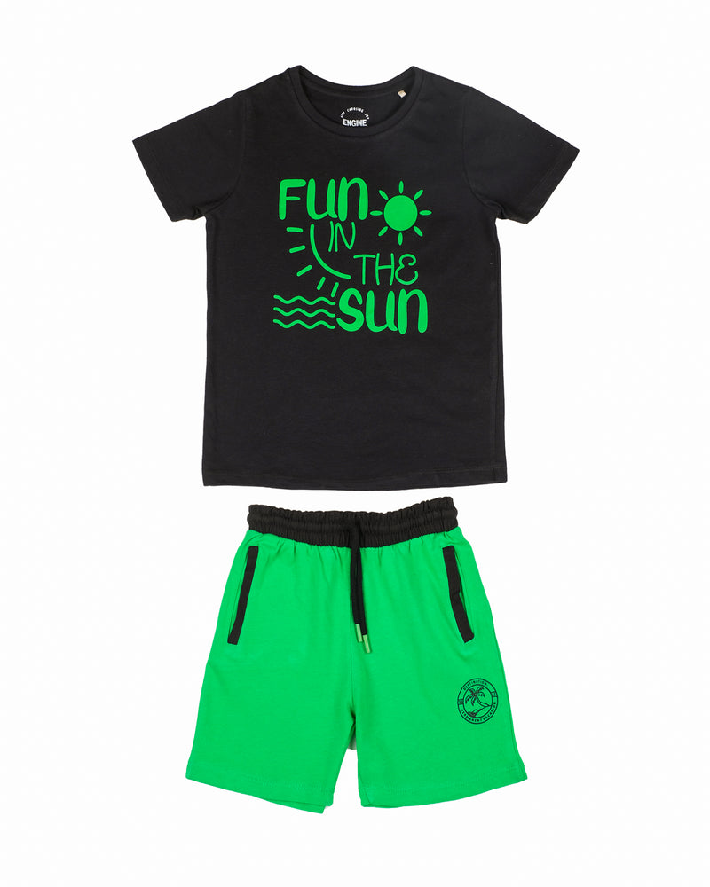Boys 2 Piece Knit Suit - Engine - Buy Now