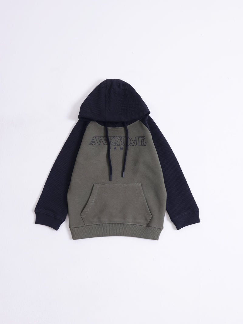 Boys Typography Hoodie - Engine - Buy Now