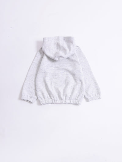 Girls Typography Hoodie