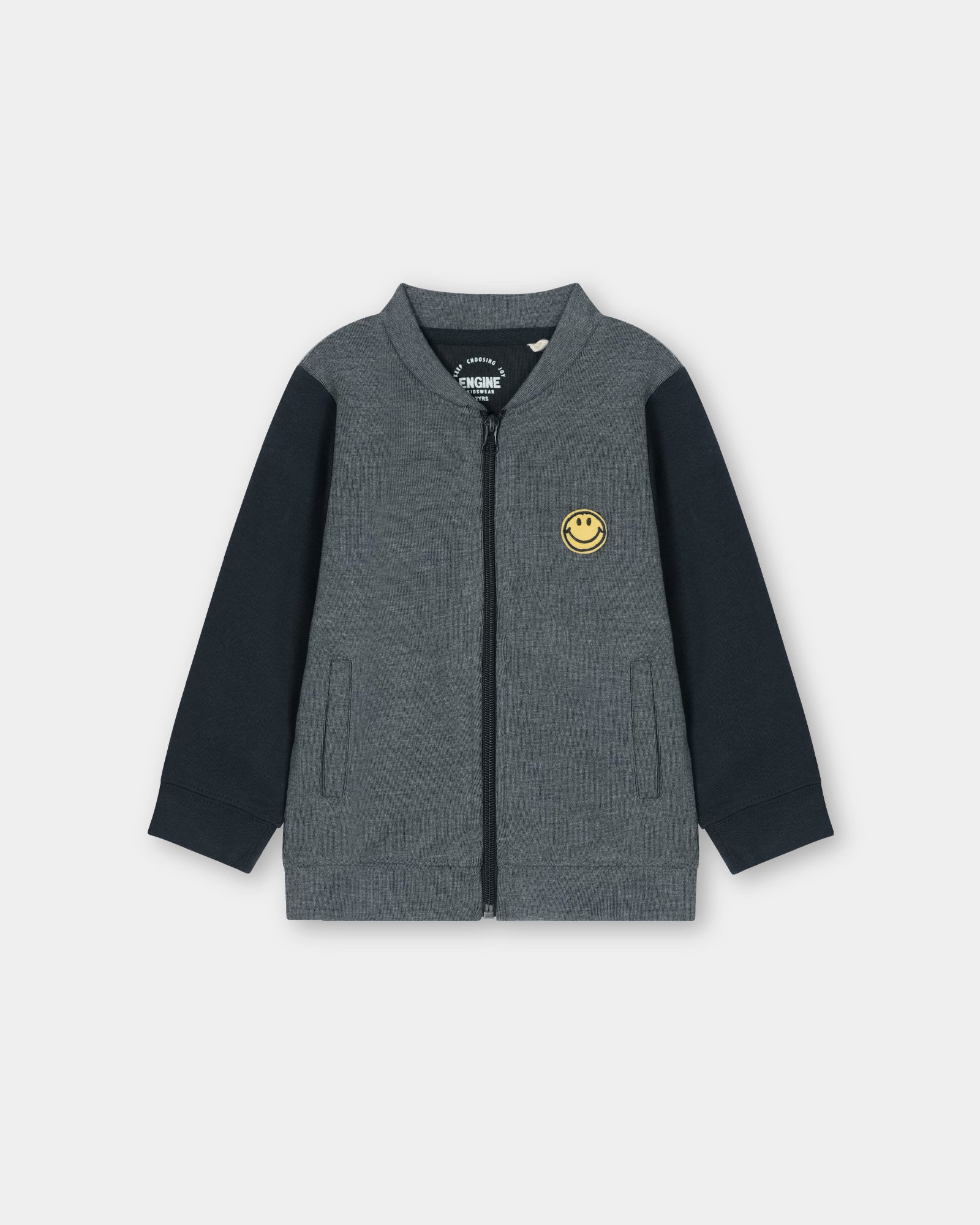Boys Basic Zip Thru Upper