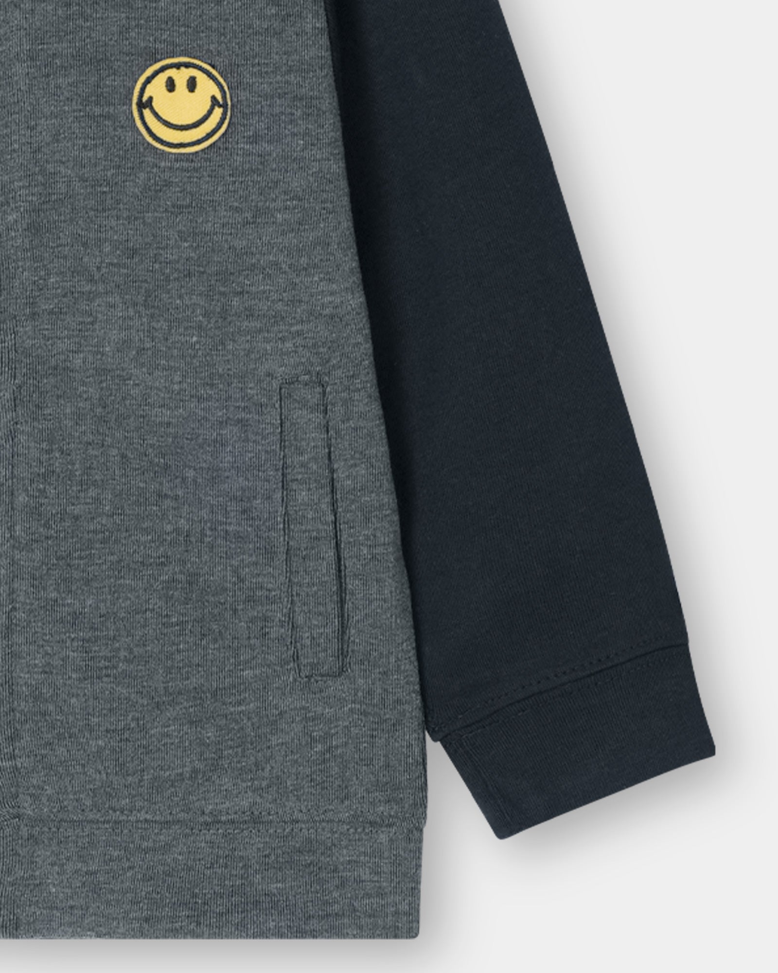 Boys Basic Zip Thru Upper