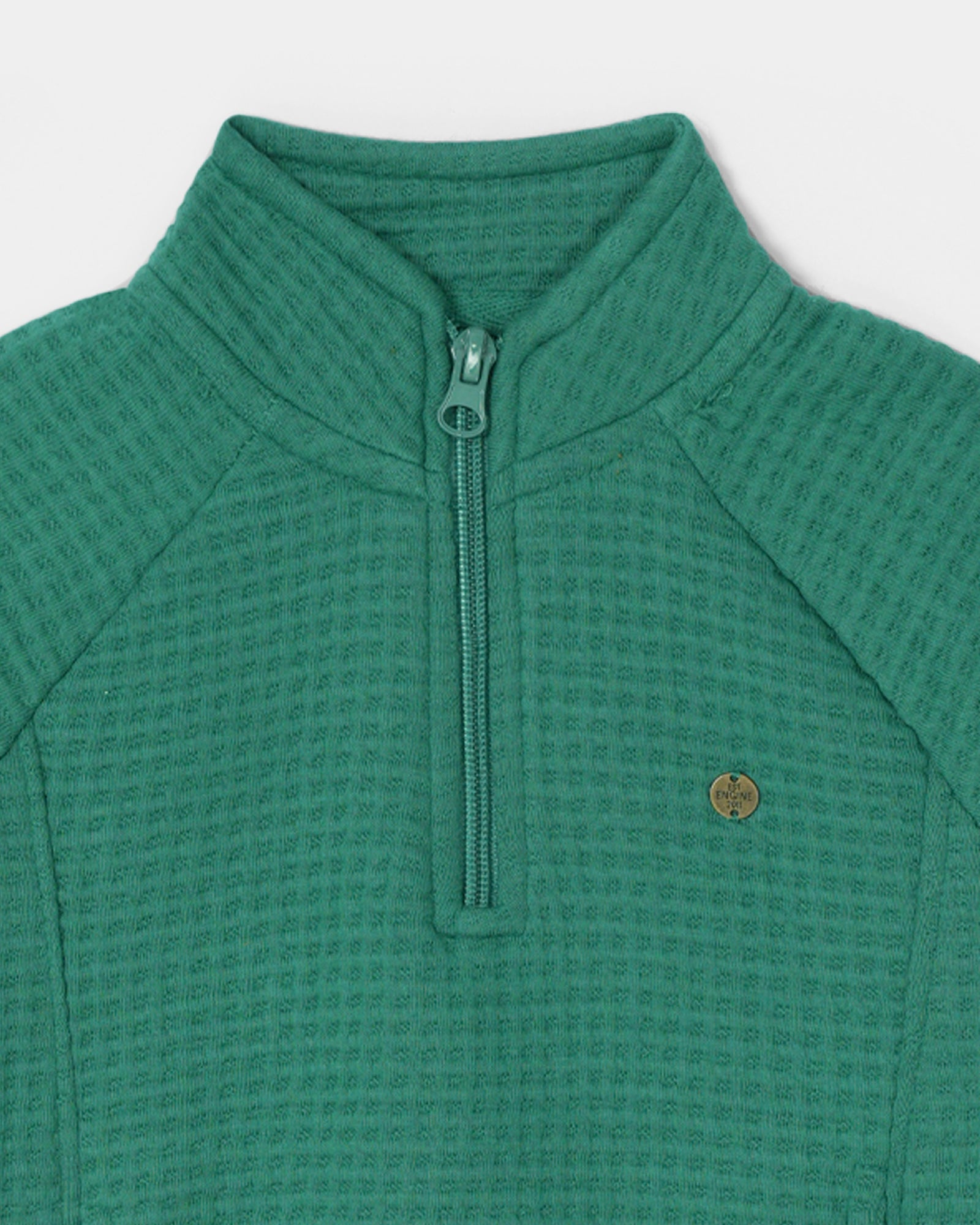 Boys Basic Zip Thru Upper