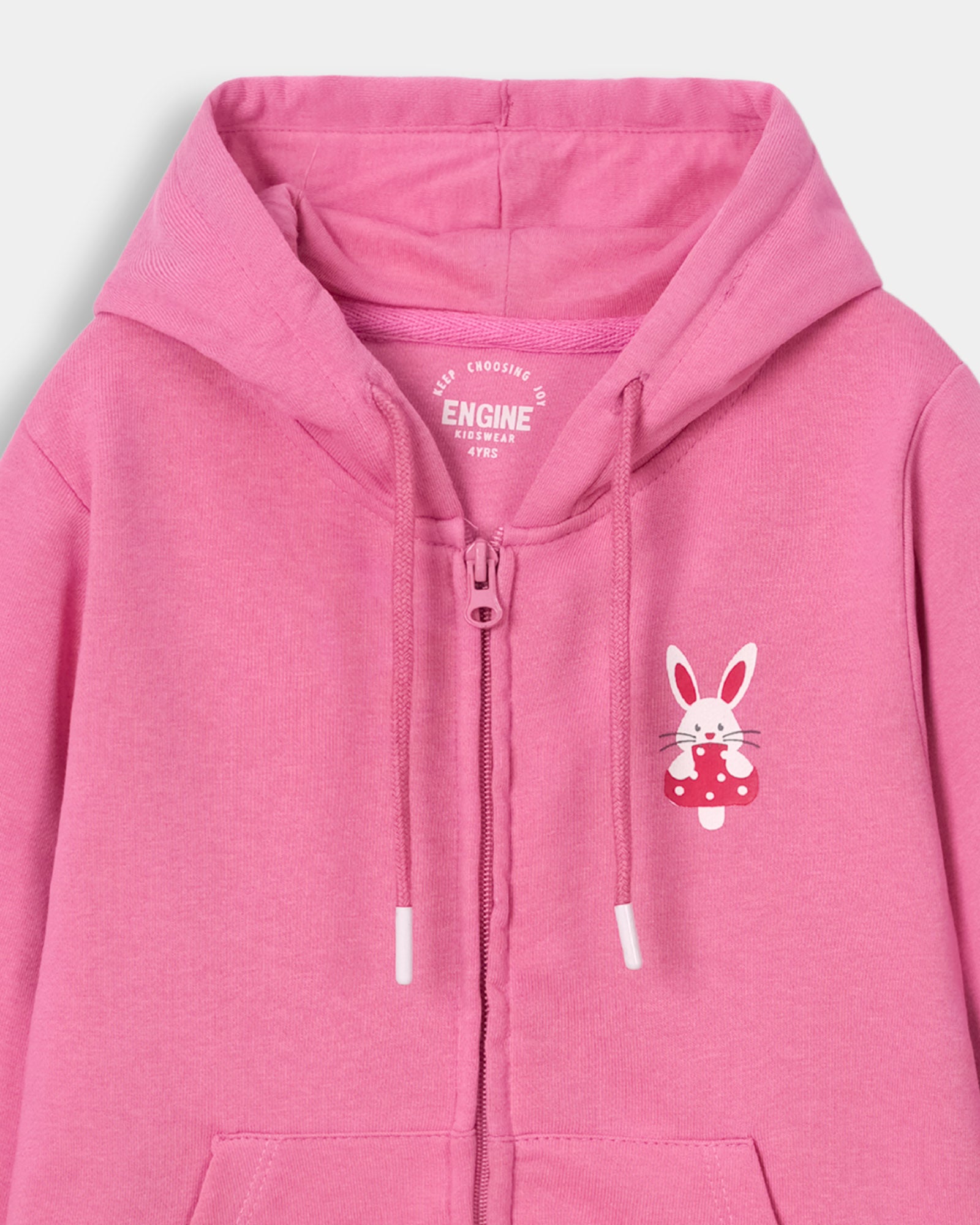Girls Zip-Up Hoodie