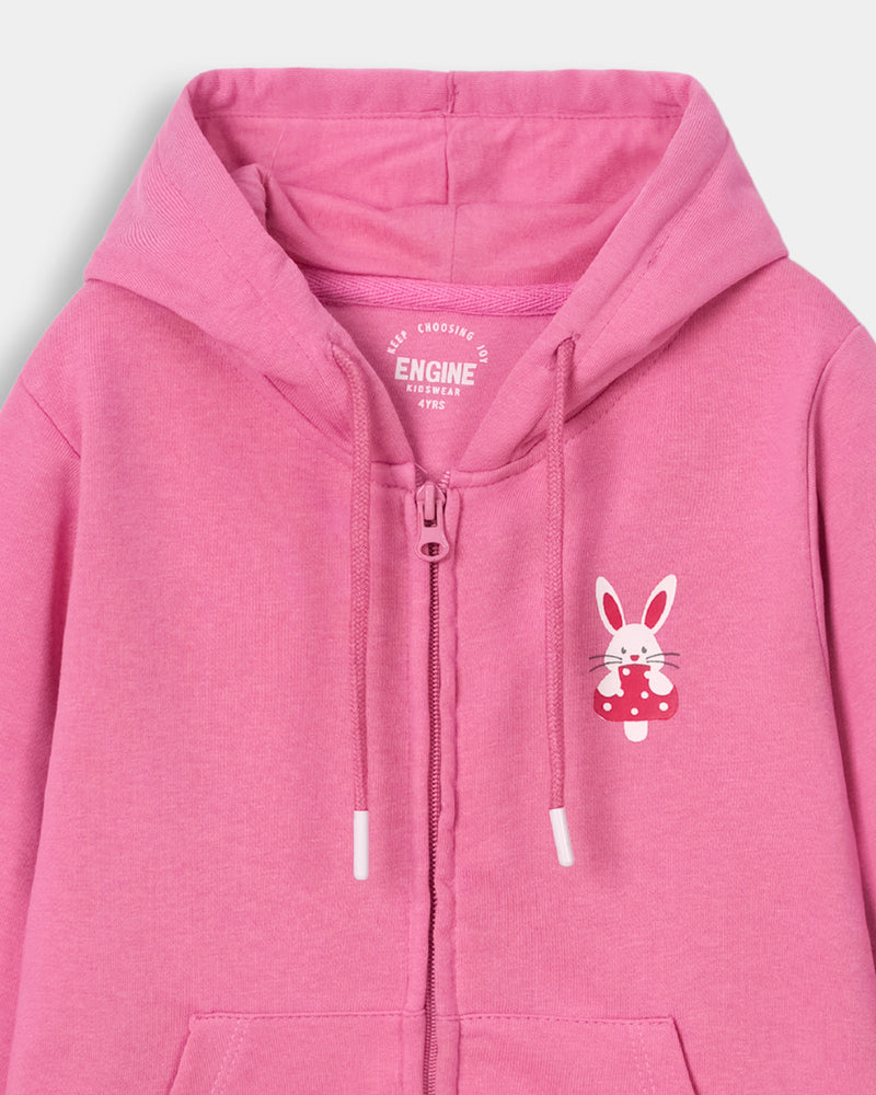 Girls Zip-Up Hoodie - Engine - Buy Now