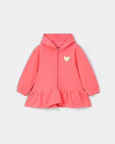 Girls Zip-Up Hoodie