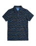 Boys Printed Polo Tee