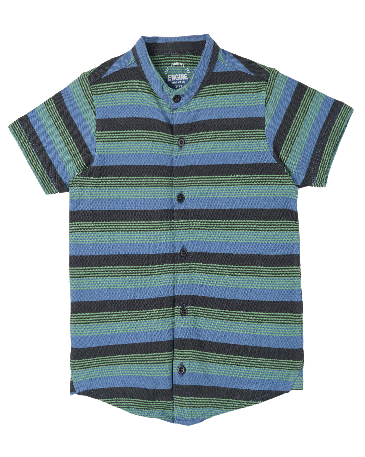 Boys Yarn Dyed Button Down - Engine - Buy Now