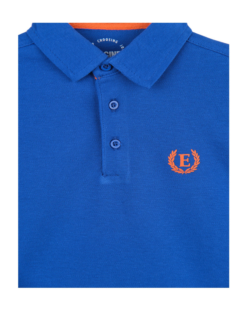 Boys Solid Polo Tee - Engine - Buy Now