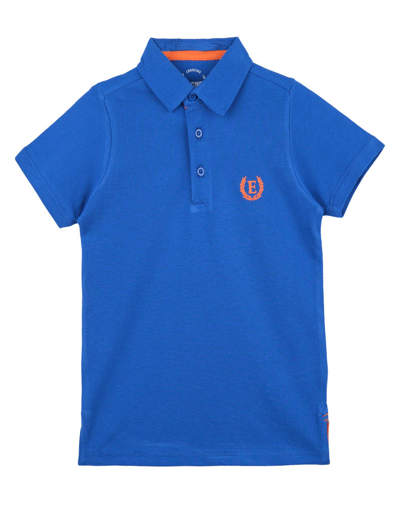 Boys Solid Polo Tee - Engine - Buy Now