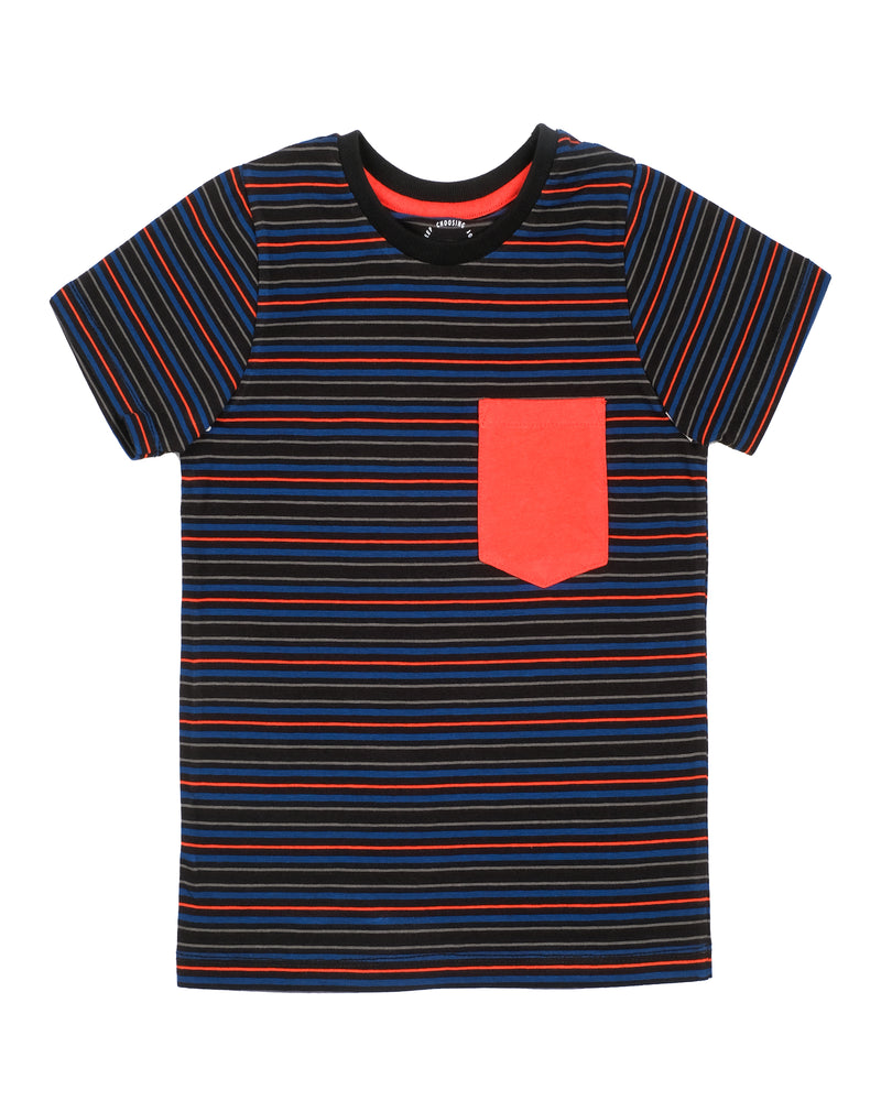 Boys Striped T Shirt - Engine - Buy Now