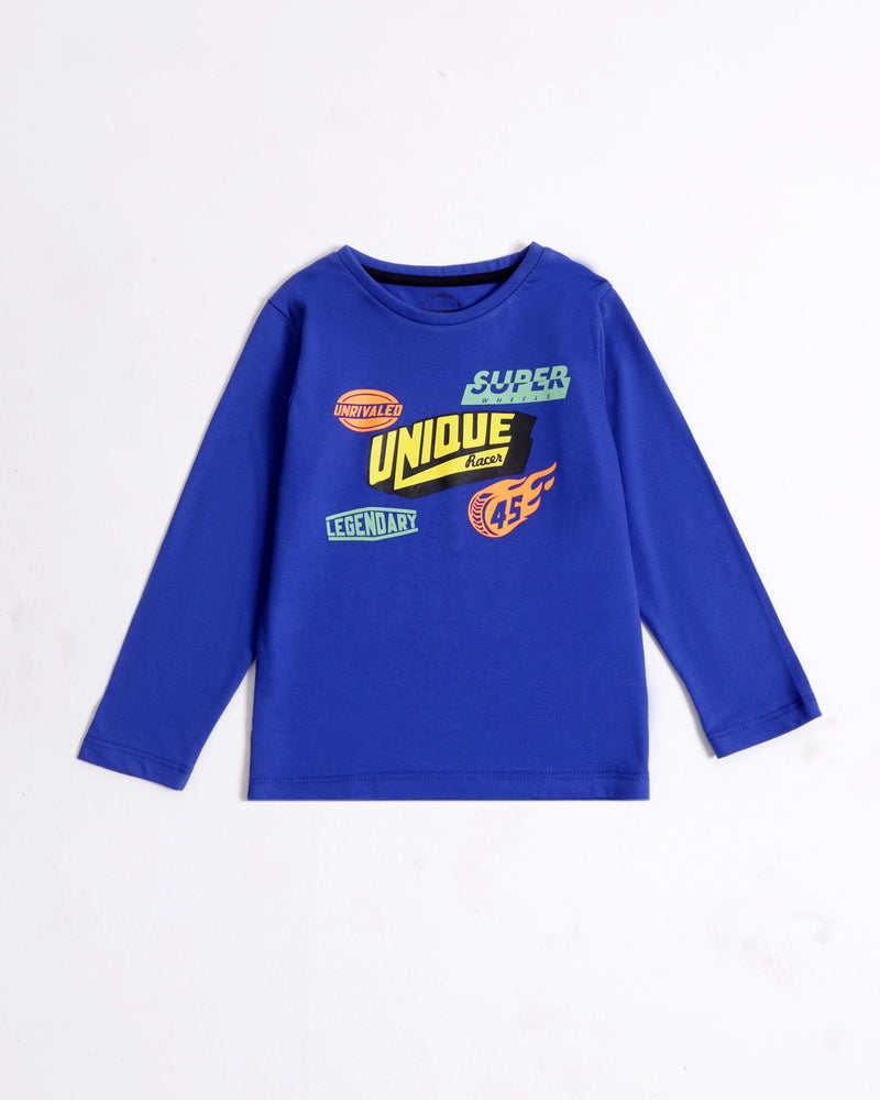 Boys L/S Graphic T-Shirt - Engine - Buy Now