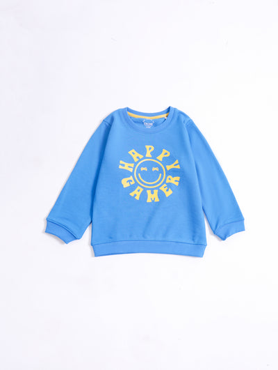 Boys Typography Sweatshirt