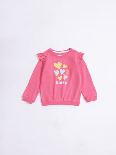 Girls Graphic Sweatshirt