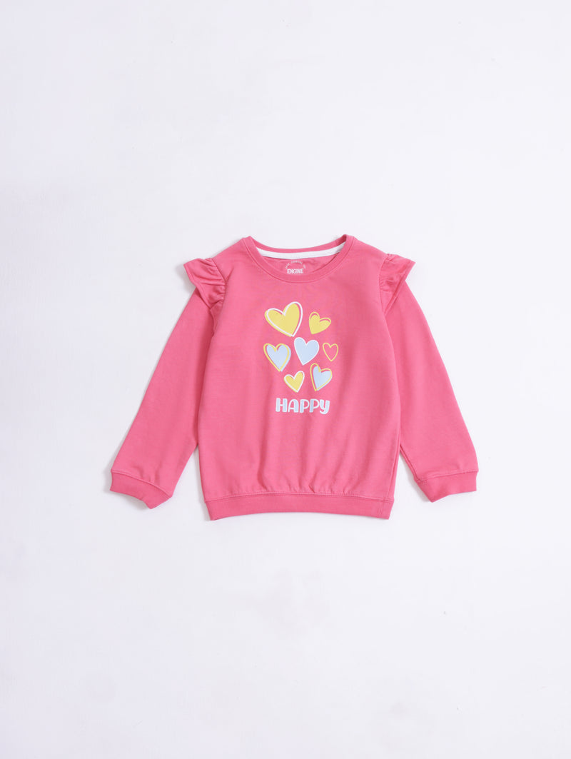 Girls Graphic Sweatshirt - Engine - Buy Now