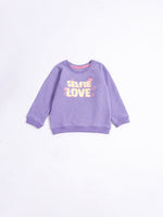 Girls Typography Sweatshirt - Engine - Buy Now