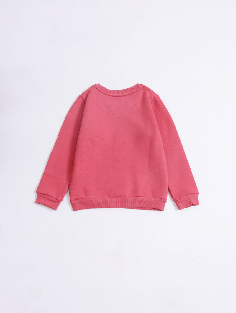 Girls Typography Sweatshirt - Engine - Buy Now