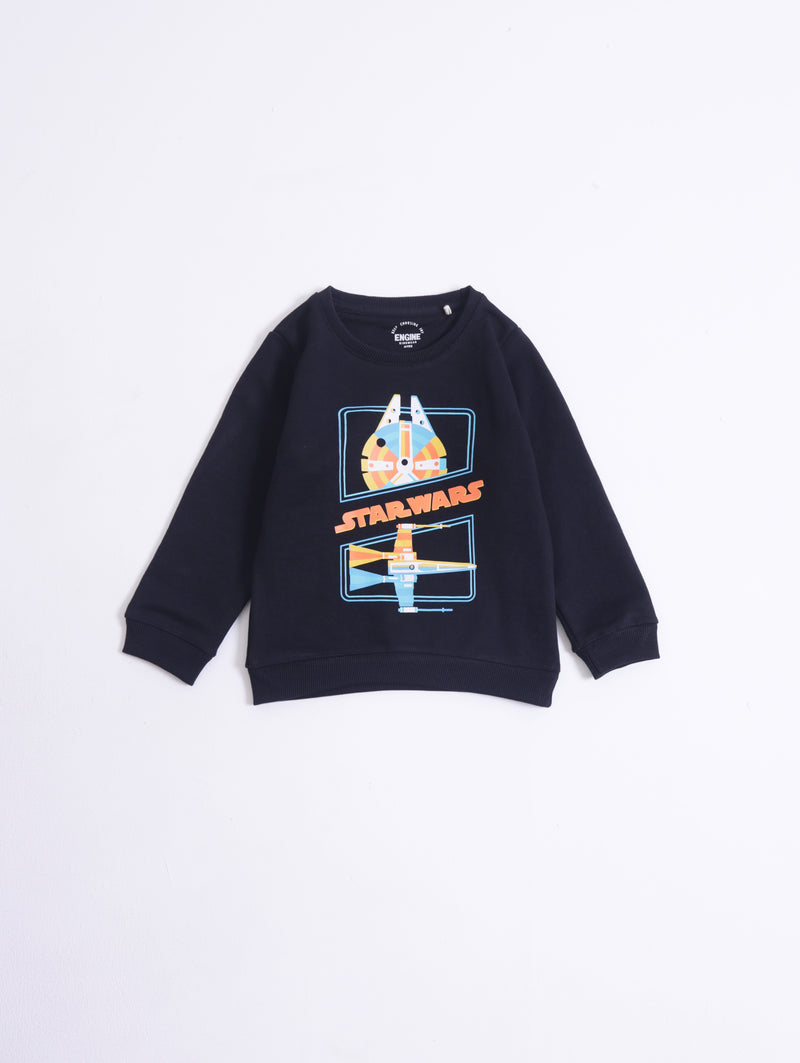 Boys Typography Sweatshirt - Engine - Buy Now