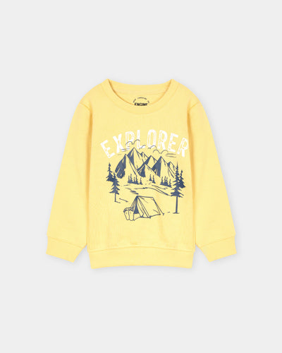 Boys Typography Sweatshirt