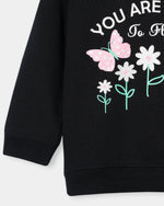 Girls Typography Sweatshirt - Engine - Buy Now