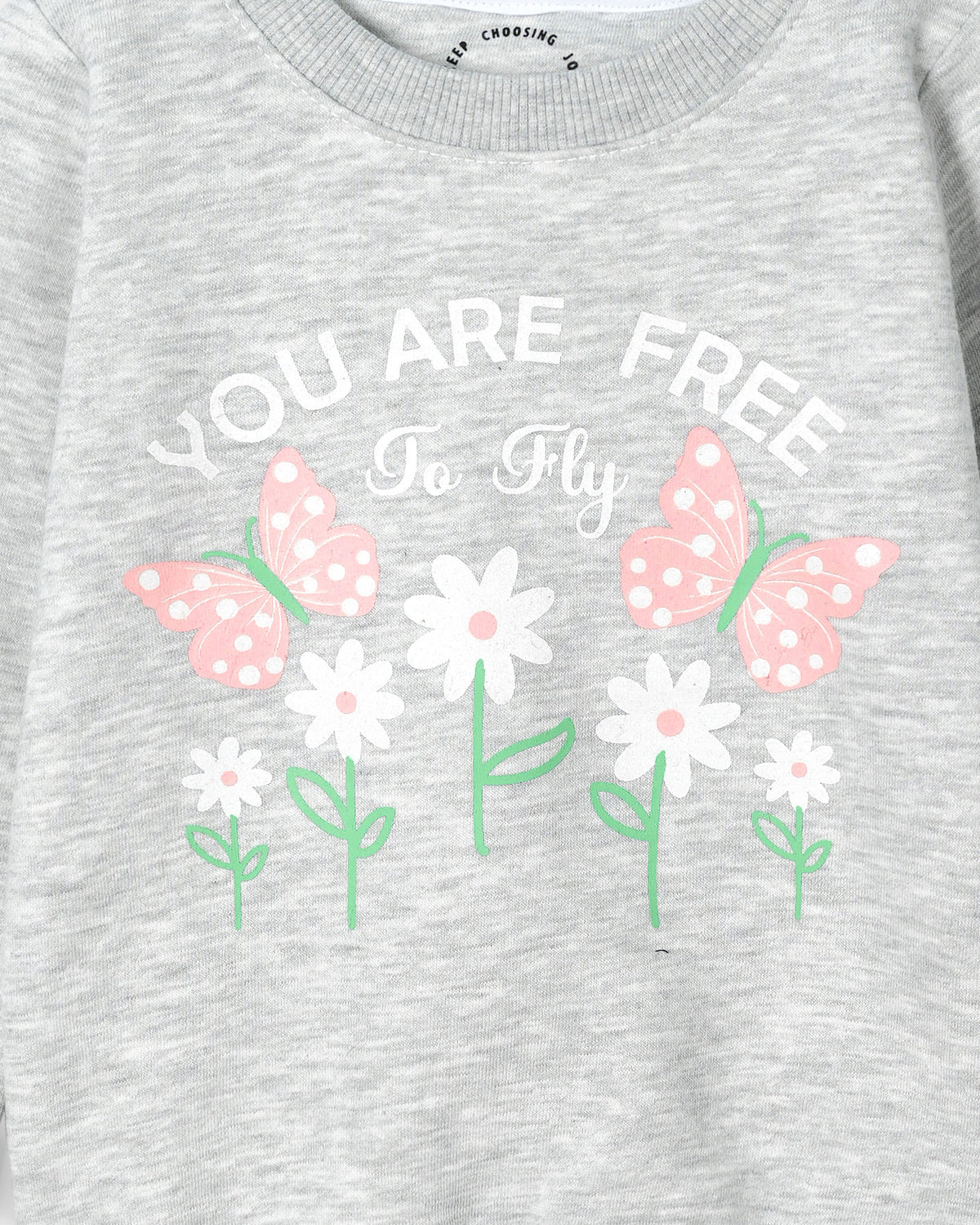 Girls Typography Sweatshirt - Engine - Buy Now
