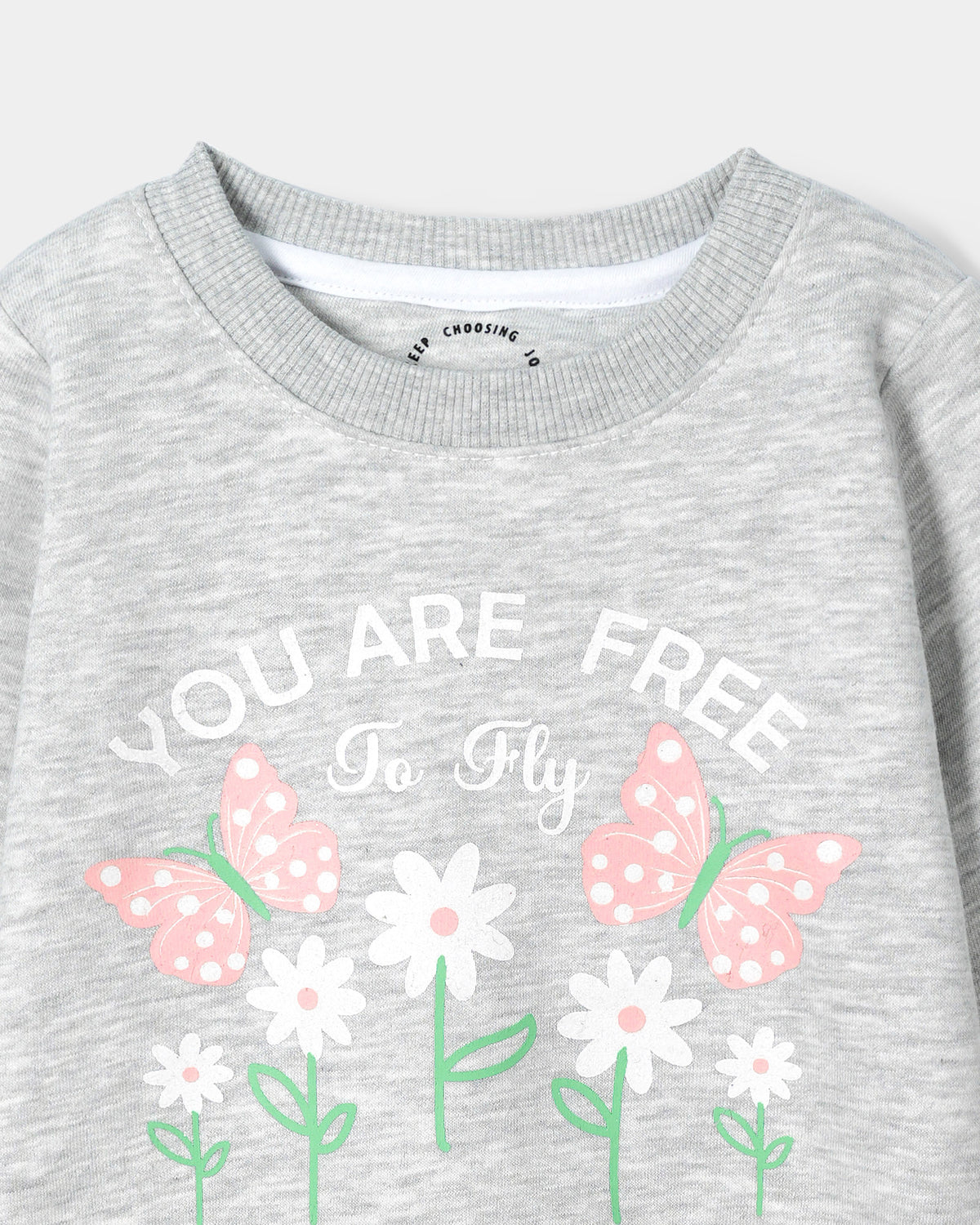 Girls Typography Sweatshirt - Engine - Buy Now
