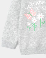 Girls Typography Sweatshirt - Engine - Buy Now