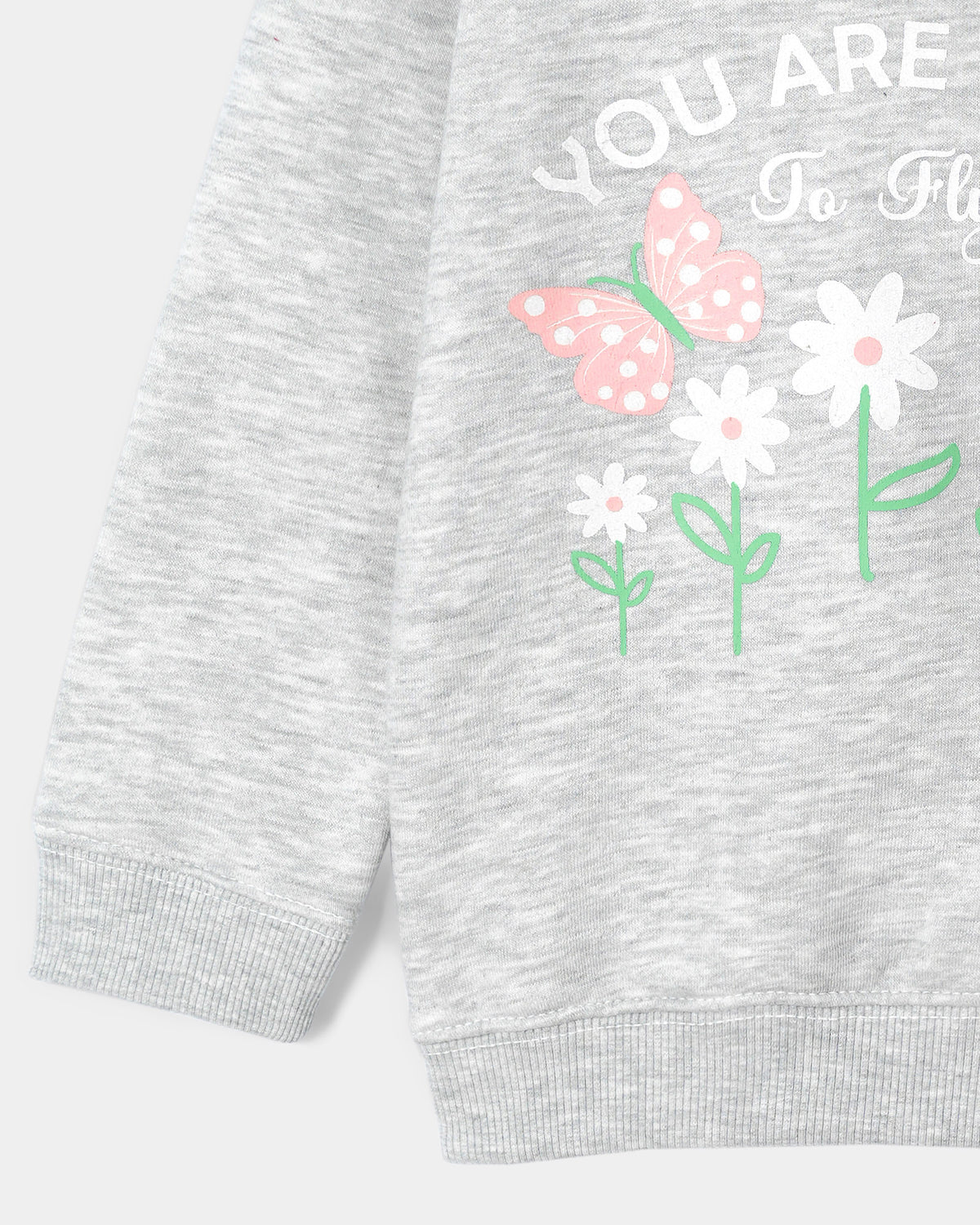 Girls Typography Sweatshirt - Engine - Buy Now