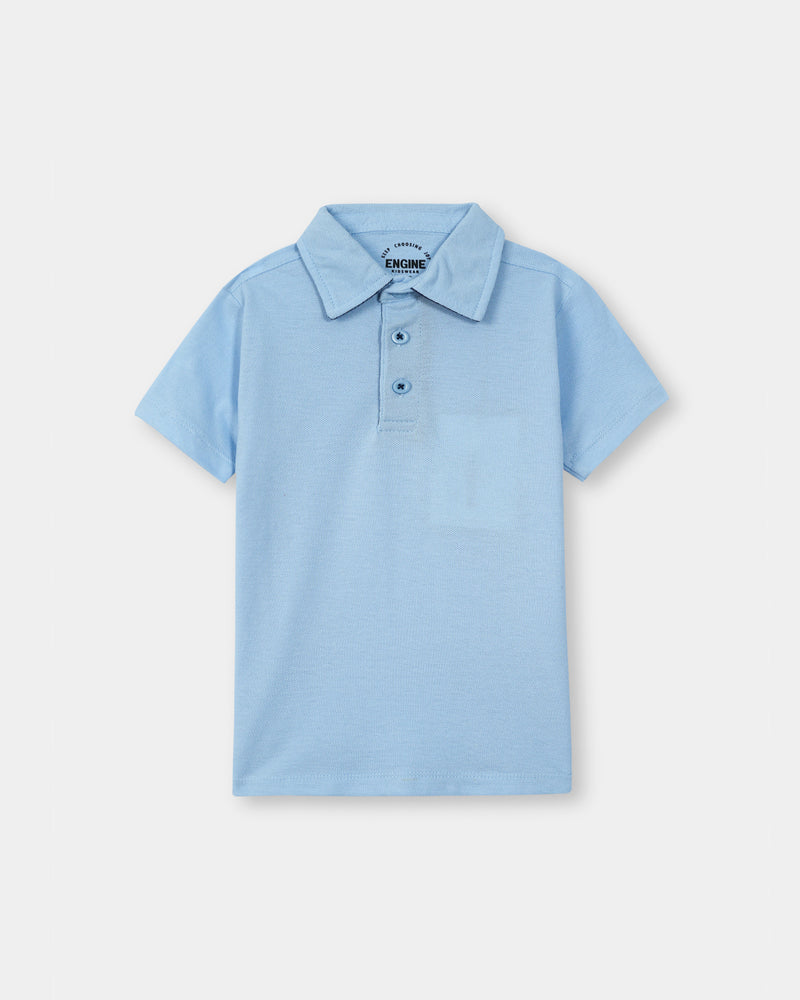 Boys Polo Tee - Engine - Buy Now