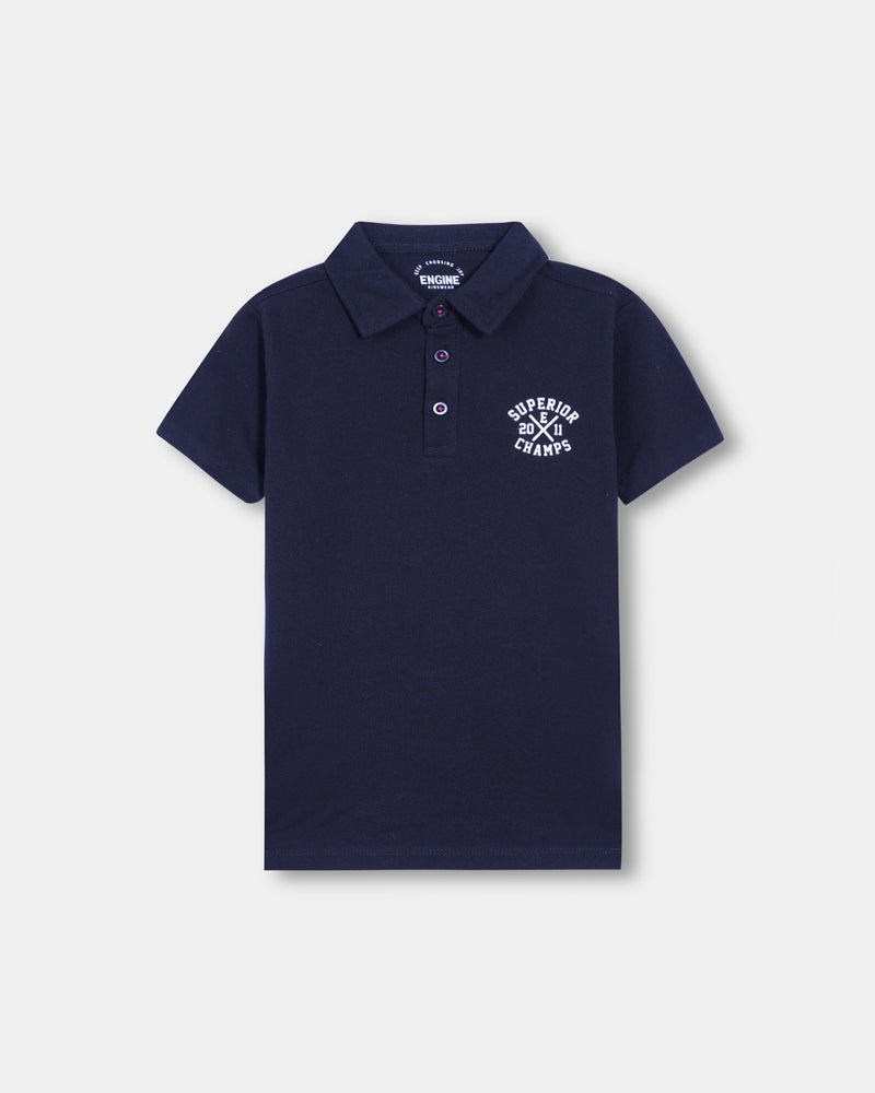 Boys Polo Tee - Engine - Buy Now