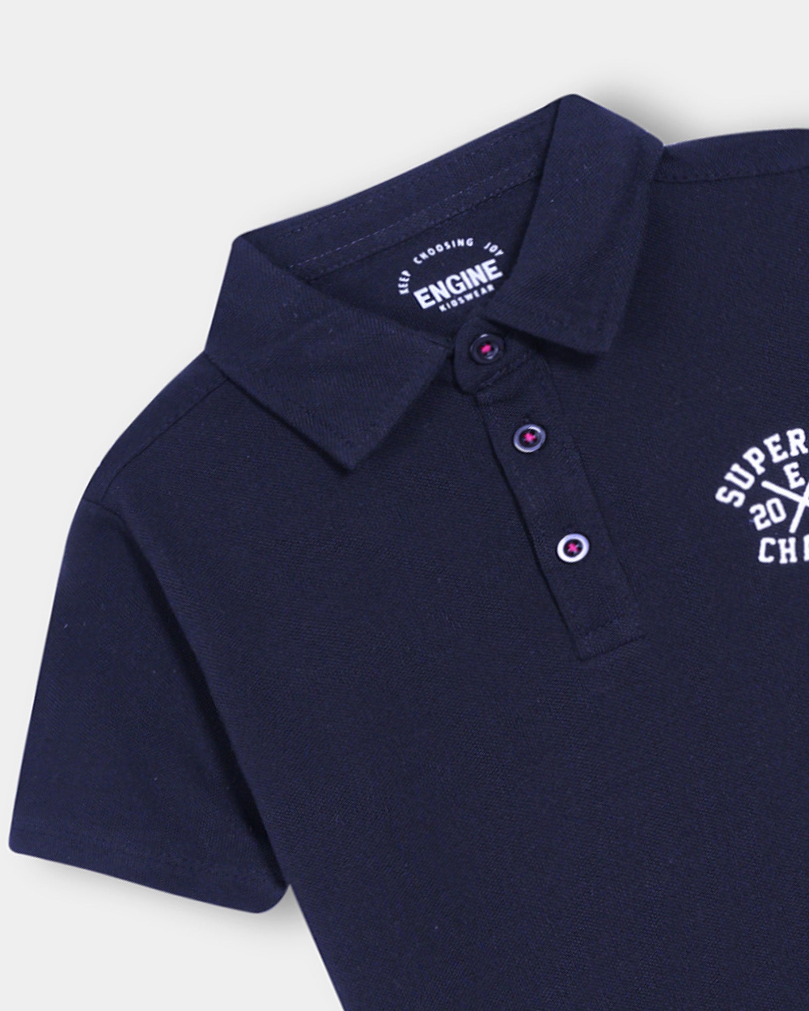 Boys Polo Tee - Engine - Buy Now
