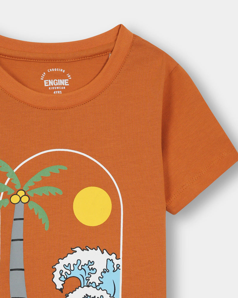 Boys T Shirt - Engine - Buy Now