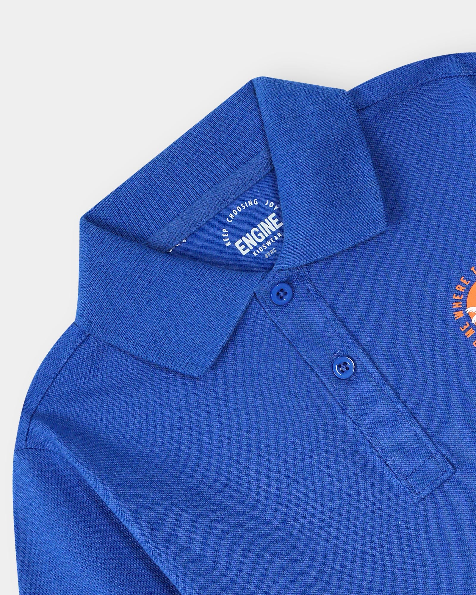 Boys Polo Tee - Engine - Buy Now