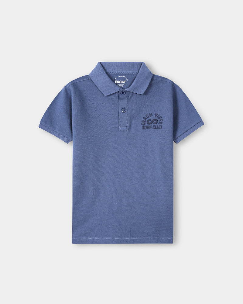 Boys Polo Tee - Engine - Buy Now