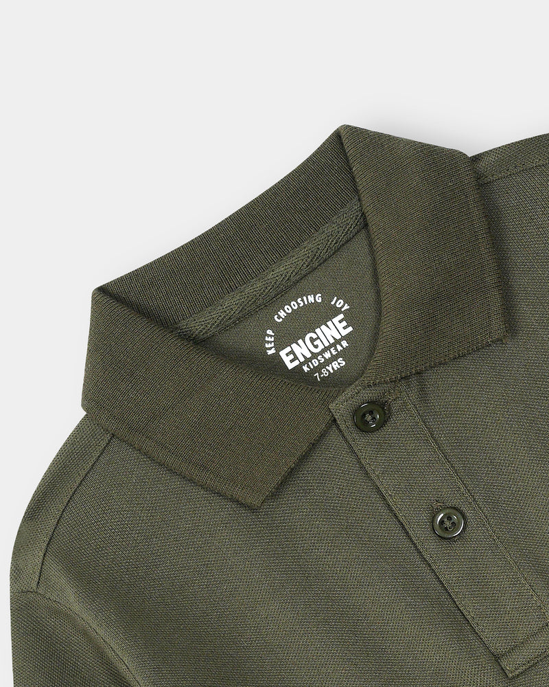 Boys Polo Tee - Engine - Buy Now