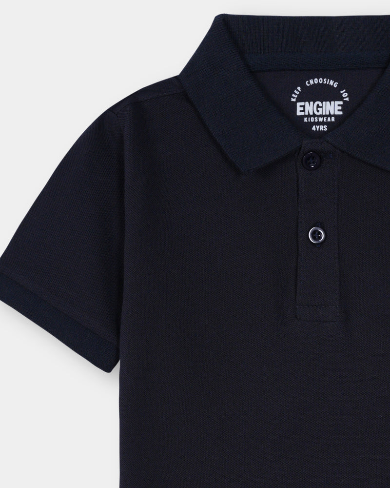 Boys Polo Tee - Engine - Buy Now