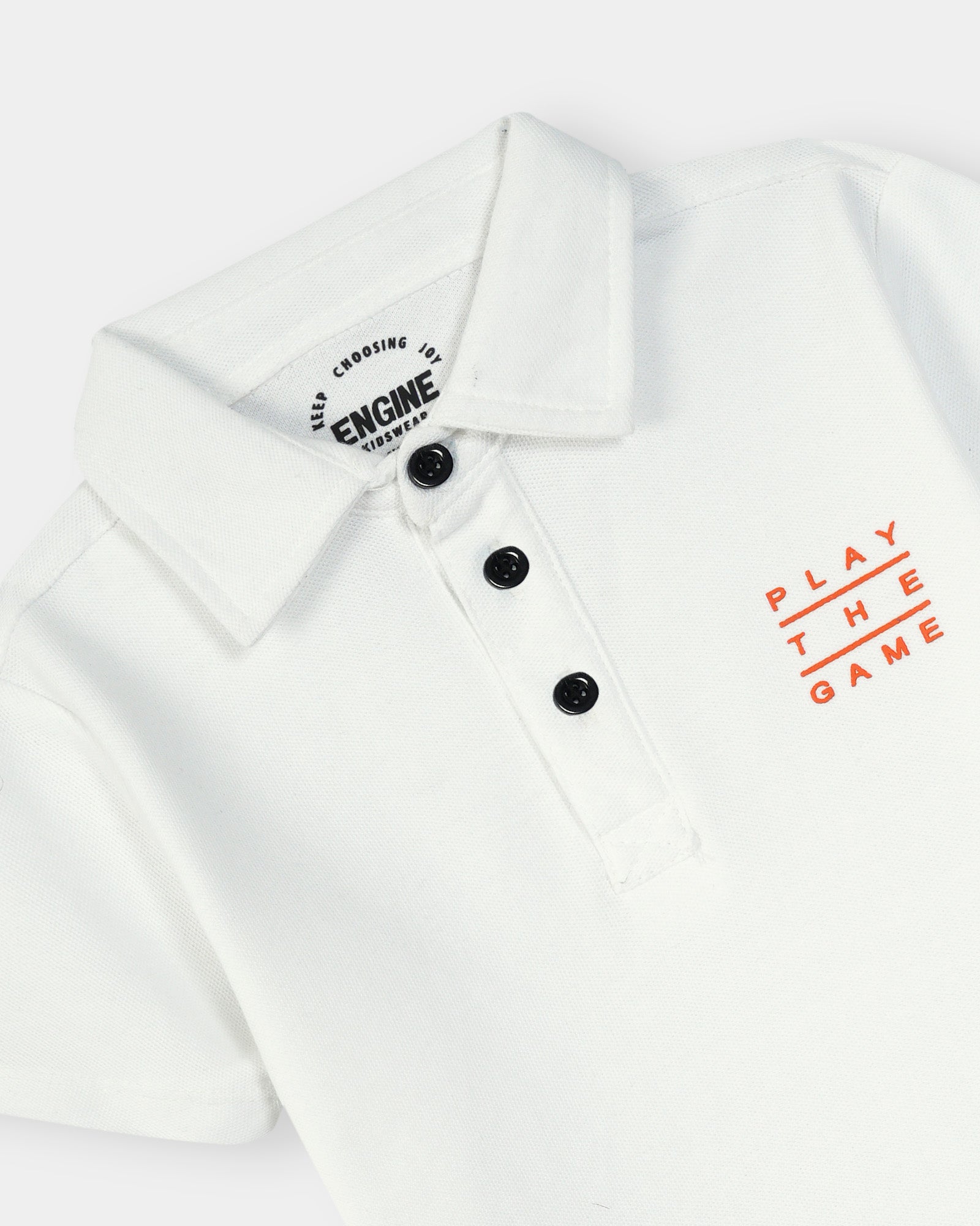 Boys Polo Tee - Engine - Buy Now