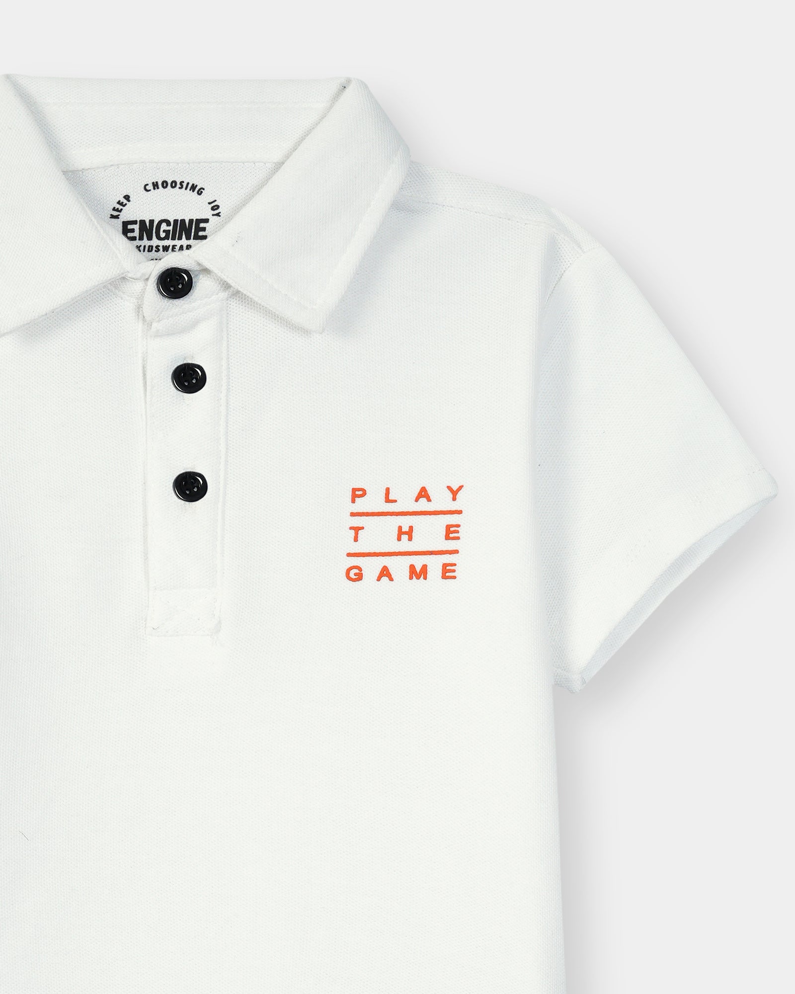 Boys Polo Tee - Engine - Buy Now