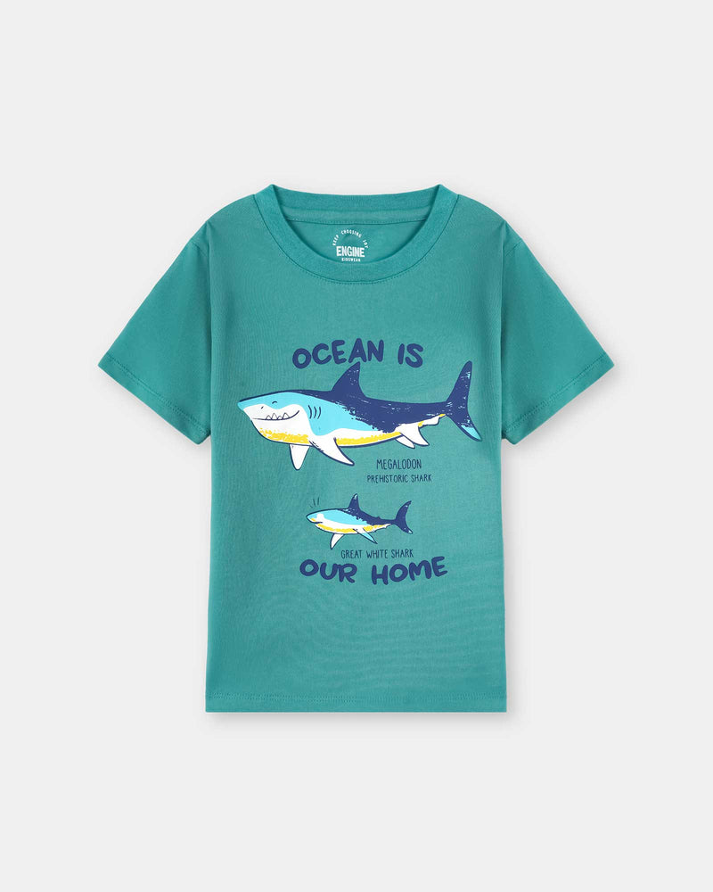 Boys T Shirt - Engine - Buy Now