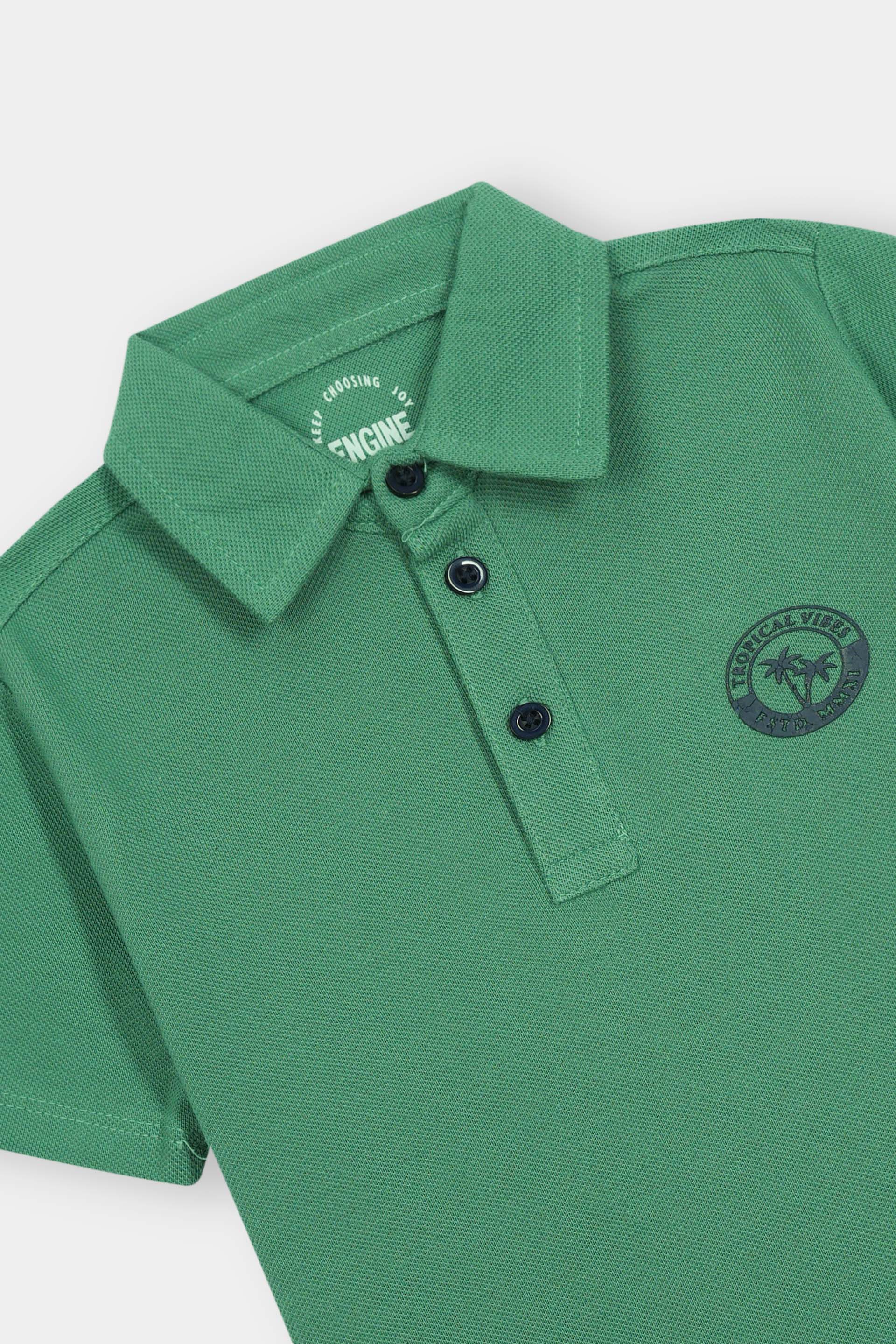 Boys Polo Tee - Engine - Buy Now