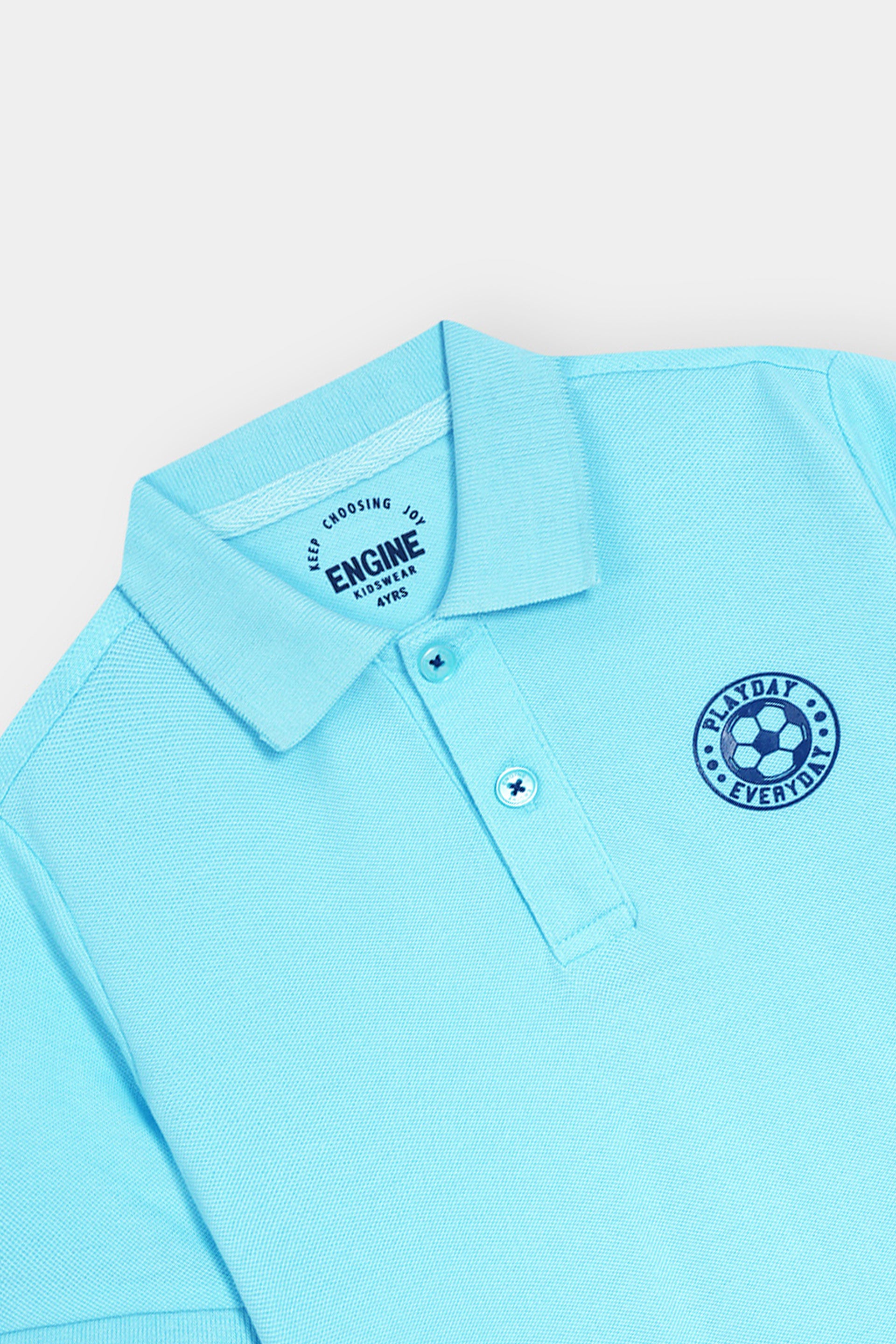 Boys Polo Tee - Engine - Buy Now